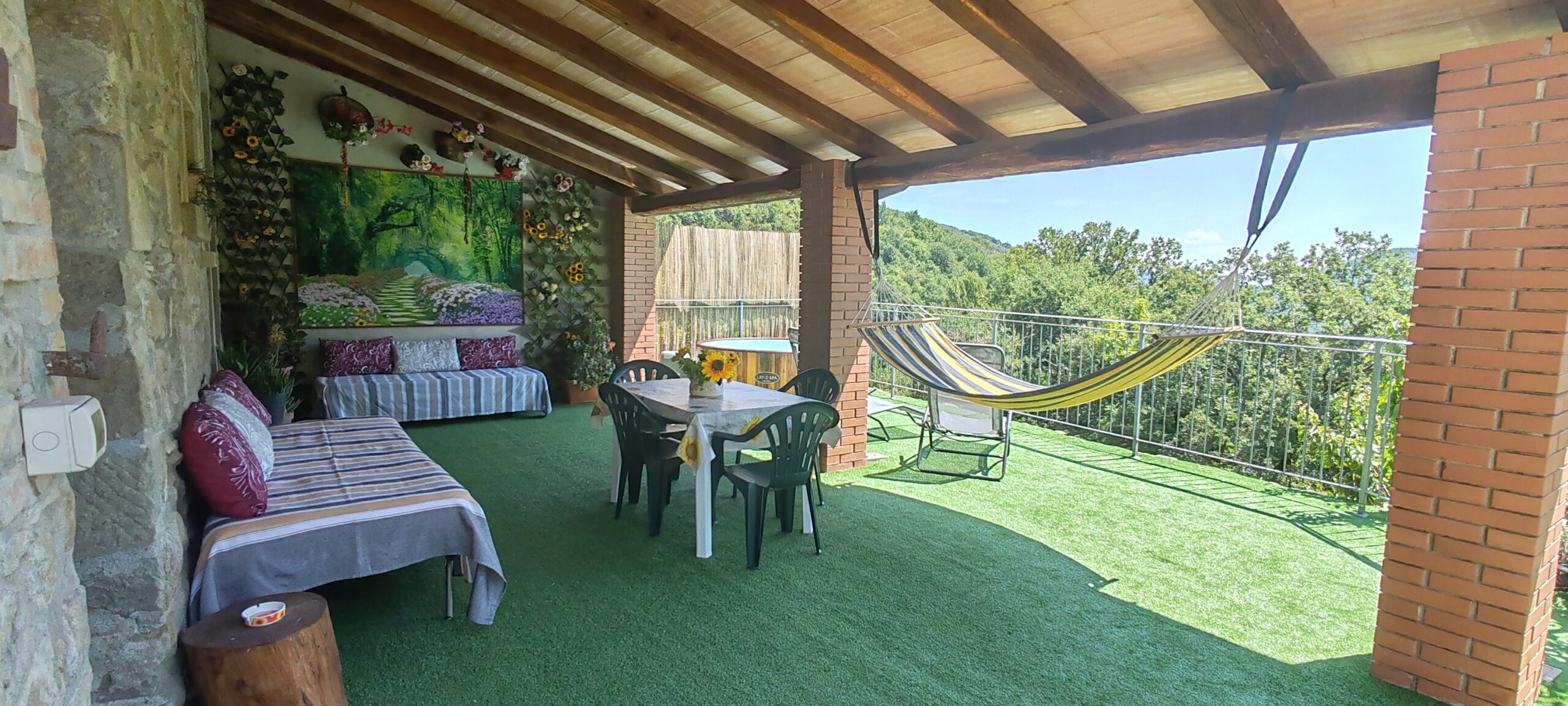 Casa vacanza per soggiorni brevi con giardino panoramico a Città di Castello