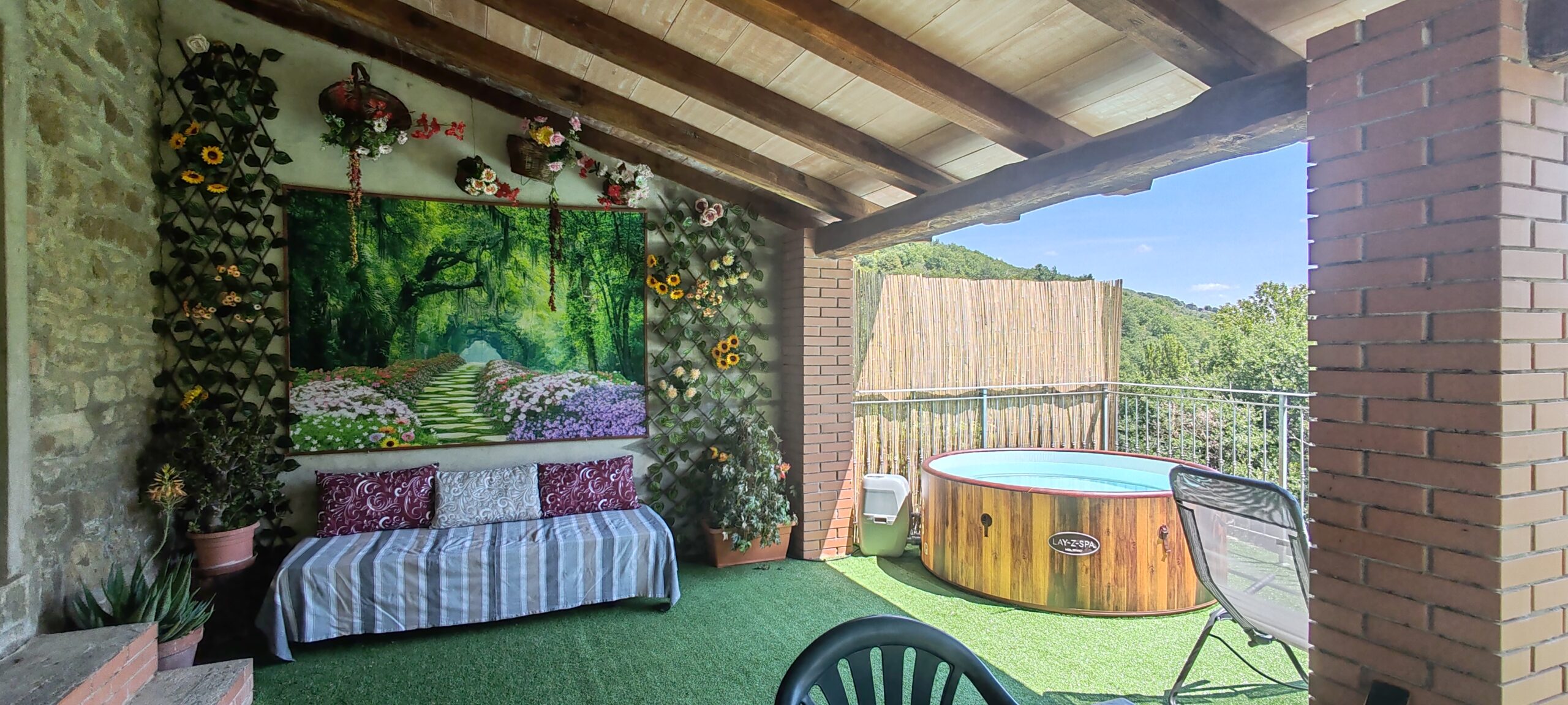 Casa vacanza per soggiorni brevi con giardino panoramico a Città di Castello